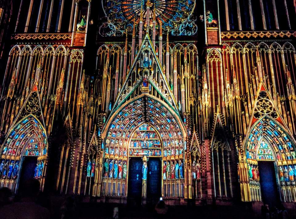 soirée d'été à Strasbourg